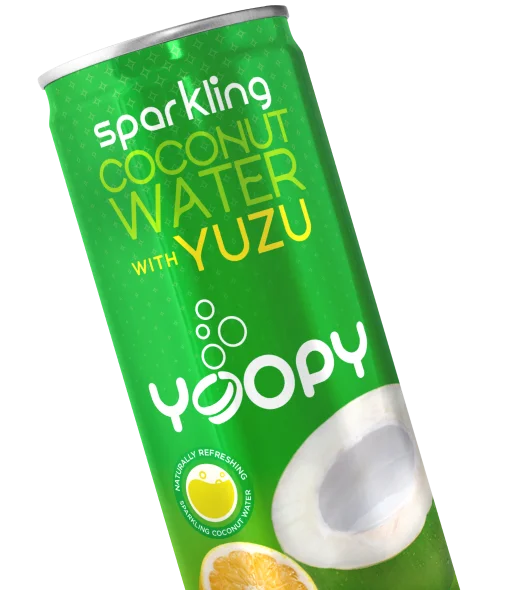 SUGAR FREE COCONUT WITH YUZU sparkling water