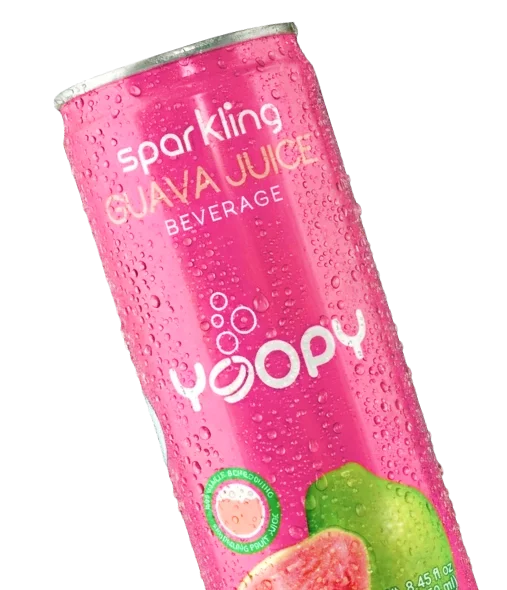 Sparkling guava juice